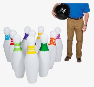 Jumbo Inflatable Bowling Game, HD Png Download, Free Download