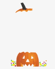 Split Pumpkin Halloween Snapchat Filter, HD Png Download, Free Download