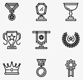 Trophy Vector Lineart, HD Png Download, Free Download
