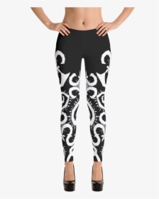 Wampumrazorleggingsart Wrl Bw Update2018 Mockup Front, HD Png Download, Free Download