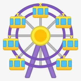 Ferris Wheel Icon, HD Png Download, Free Download