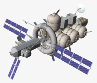 Realistic Space Station Concept, HD Png Download, Free Download
