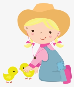 Cute Farm For Girls Clip Art, HD Png Download, Free Download