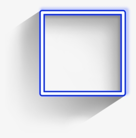 #square #freetoedit #frame #blue #border #geometric, HD Png Download, Free Download