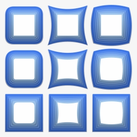 Blue Border Png, Transparent Png, Free Download