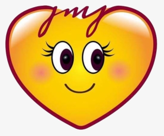 Emoji Heart Smiley Sticker, HD Png Download, Free Download