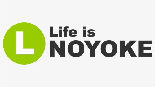 Life Is Noyoke Logo With L Green Circle, HD Png Download, Free Download