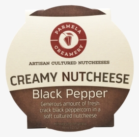 Parmela Creamery Nutcheese Black Pepper, HD Png Download, Free Download