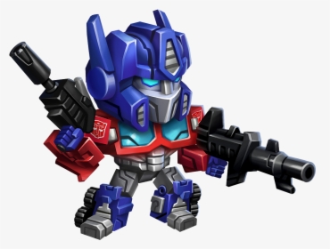 Transformers 4 Optimus Prime Chibi , Png Download, Transparent Png, Free Download