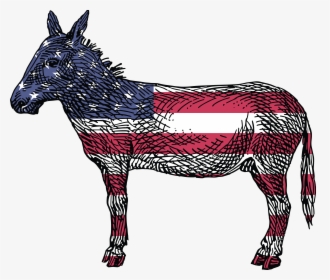 Free Clipart Of A Democratic Donkey, HD Png Download, Free Download