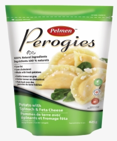 Potato With Spinach & Feta Cheese Perogies, HD Png Download, Free Download