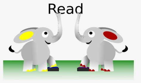 Read Elephants, HD Png Download, Free Download