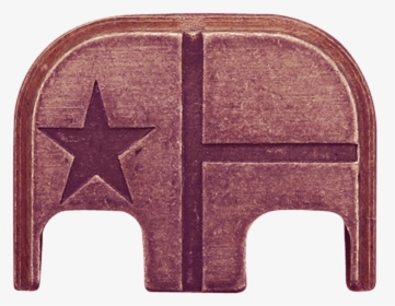 Texas Flag Copper Rugged Finish Back Plate, HD Png Download, Free Download