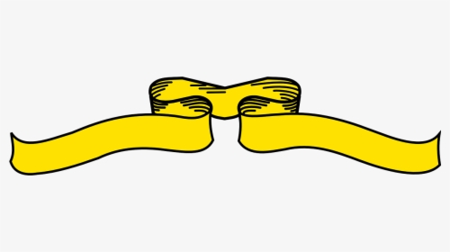 Yellow Ribbon Png, Transparent Png, Free Download