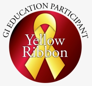 Gi Education Yellow Ribbon Participant, HD Png Download, Free Download