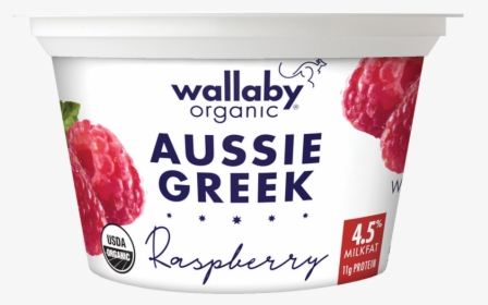 Wallaby Raspberry Organic Whole Milk Greek Yogurt, HD Png Download, Free Download