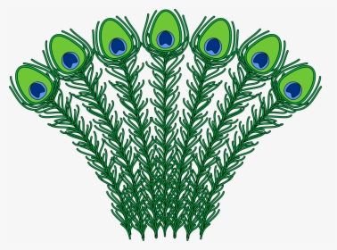 Heraldic Peacock Feathers, HD Png Download, Free Download