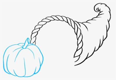 How To Draw Cornucopia, HD Png Download, Free Download