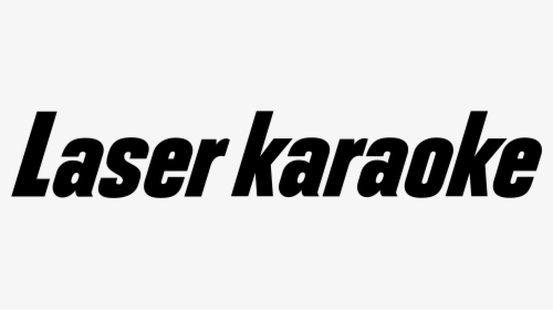 Laser Karaoke Logo Black And White, HD Png Download, Free Download