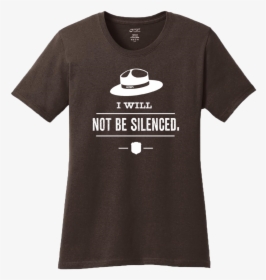 Women"s "i Will Not Be Silenced, HD Png Download, Free Download