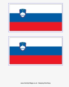 Download This Free Printable Slovenia Template A4 Flag,, HD Png Download, Free Download