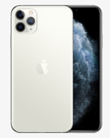 Smartphone Iphone 11 Pro Max Silver Png Image, Transparent Png, Free Download