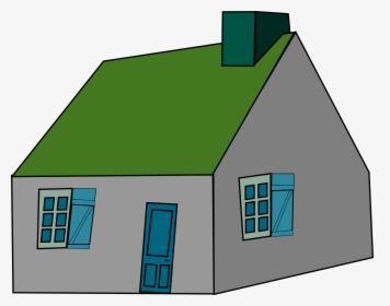 See Here House Outline Clipart Black And White, HD Png Download, Free Download