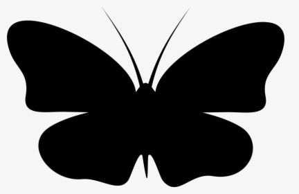 Monarch Butterfly Silhouette Clip Art, HD Png Download, Free Download