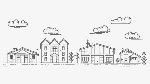 House Outline Png, Transparent Png, Free Download