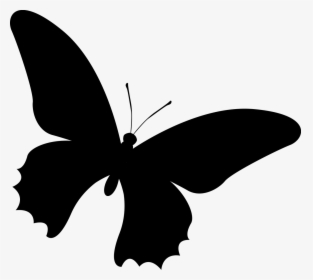 Silhouette Butterfly Insect Free Picture, HD Png Download, Free Download