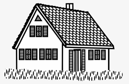 House - Lineart, HD Png Download, Free Download