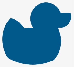 Rubber Duck Silhouette Clip Art, HD Png Download, Free Download