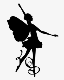 Silhouette, Ballet, Dancing, Wings, Butterfly, Jumping, HD Png Download, Free Download