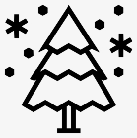 Winter Snowing Tree Snowflake, HD Png Download, Free Download