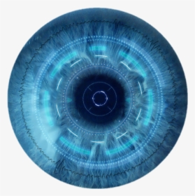#cyborg #blue #eye #robot, HD Png Download, Free Download