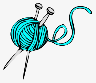 Turquoise Yarn Clip Art, HD Png Download, Free Download