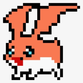 Patamon Pixel , Png Download - Pixel Art Digimon, Transparent Png, Free Download