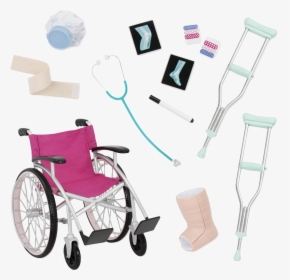 Heals On Wheels Medical Accessories All Components - Our Generation Heals On Wheels, HD Png Download, Free Download