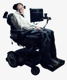 Stephen Hawking In Chair, HD Png Download, Free Download