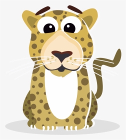 Free To Use & Public Domain Leopard Clip Art - Vektor Gambar Kepala Macan Kartun, HD Png Download, Free Download