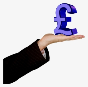 Hand Holding Pound Symbol Png Transparent Image - Give Pounds Money Icon, Png Download, Free Download