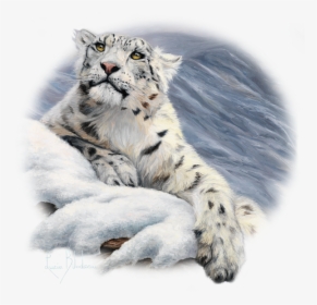 Transparent Leopard Png - Transparent Snow Leopard Png, Png Download, Free Download