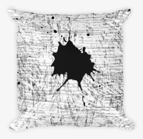 Ink Splash Pillow - Cushion, HD Png Download, Free Download