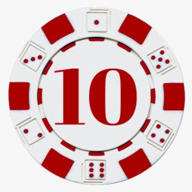 Transparent Blackjack Png - White Blue Poker Chip, Png Download, Free Download