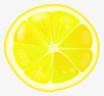 Lemon,symmetry,food - Circle, HD Png Download, Free Download