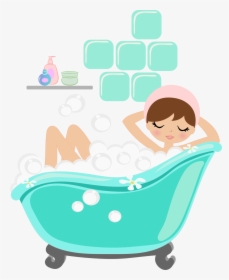 Foamy Bath Tub - Clip Art, HD Png Download, Free Download