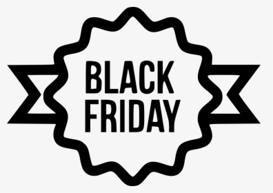 Black Friday - Black Friday Icon Png, Transparent Png, Free Download