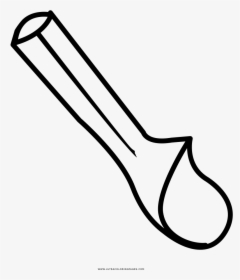 Ice Cream Scoop Coloring Page - Ice Cream Scoop Drawing, HD Png Download, Free Download