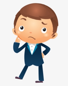 1dsp 20160126 Business - Cartoon Person Thinking Png, Transparent Png, Free Download
