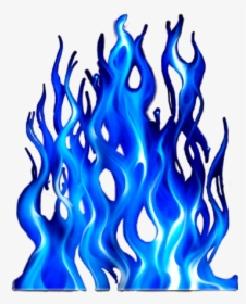 #freetoedit #blue #flame #fire - Flame, HD Png Download, Free Download